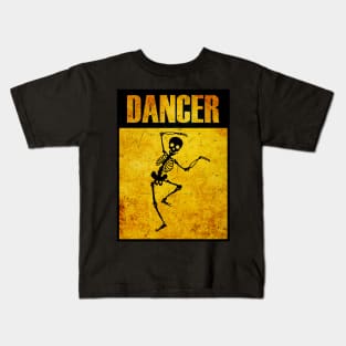 Danger Dancer with scratches Kids T-Shirt